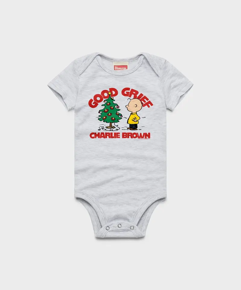 Peanuts Charlie Brown Christmas Baby One Piece 1