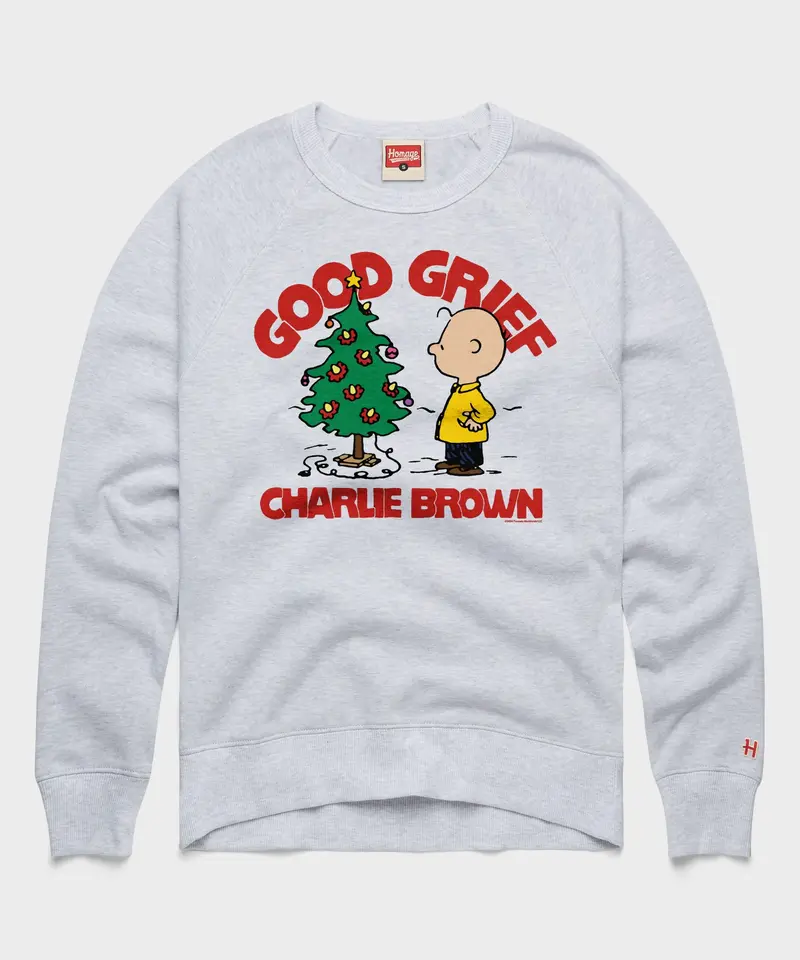 Peanuts Charlie Brown Christmas Crewneck 1