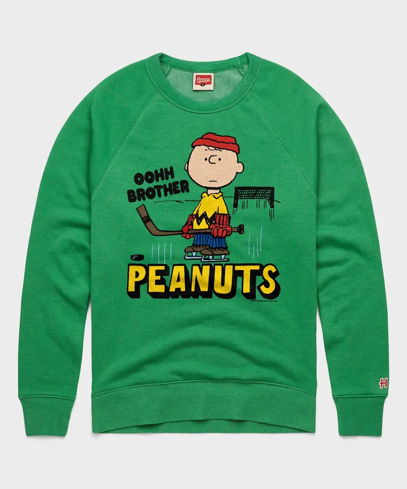 Peanuts Charlie Brown Oohh Brother Crewneck 1
