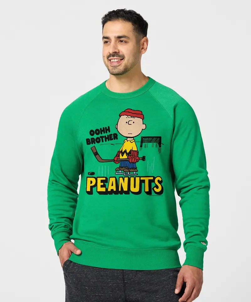 Peanuts Charlie Brown Oohh Brother Crewneck 3