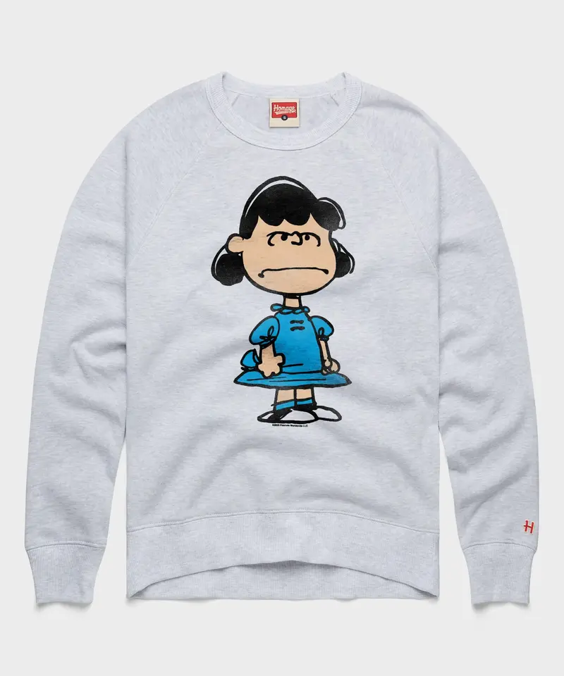 Peanuts Lucy Character Crewneck 1