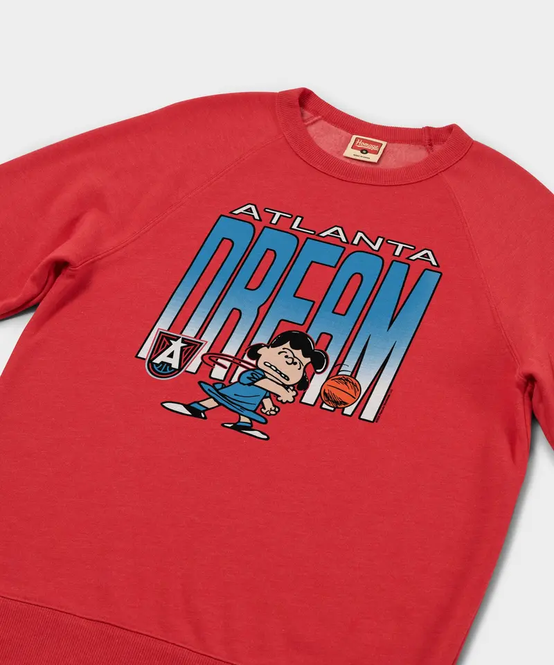 Peanuts Lucy X Atlanta Dream Crewneck 2