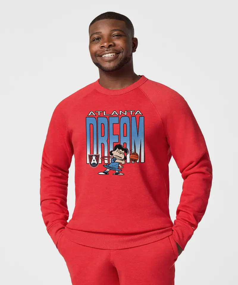 Peanuts Lucy X Atlanta Dream Crewneck 3
