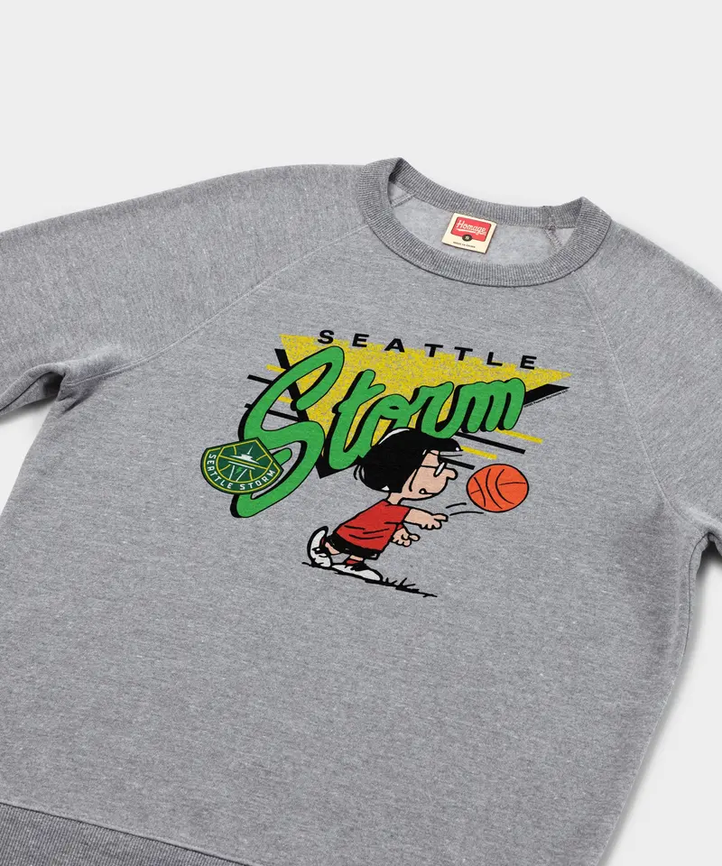 Peanuts Marcie X Seattle Storm Crewneck 2