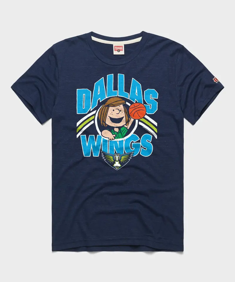Peanuts Peppermint Patty X Dallas Wings 1