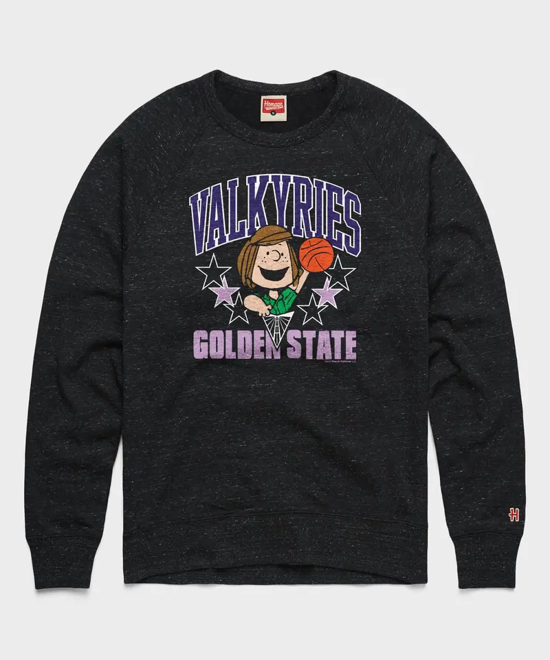 Peanuts Peppermint Patty X Golden State Valkyries Crewneck 1