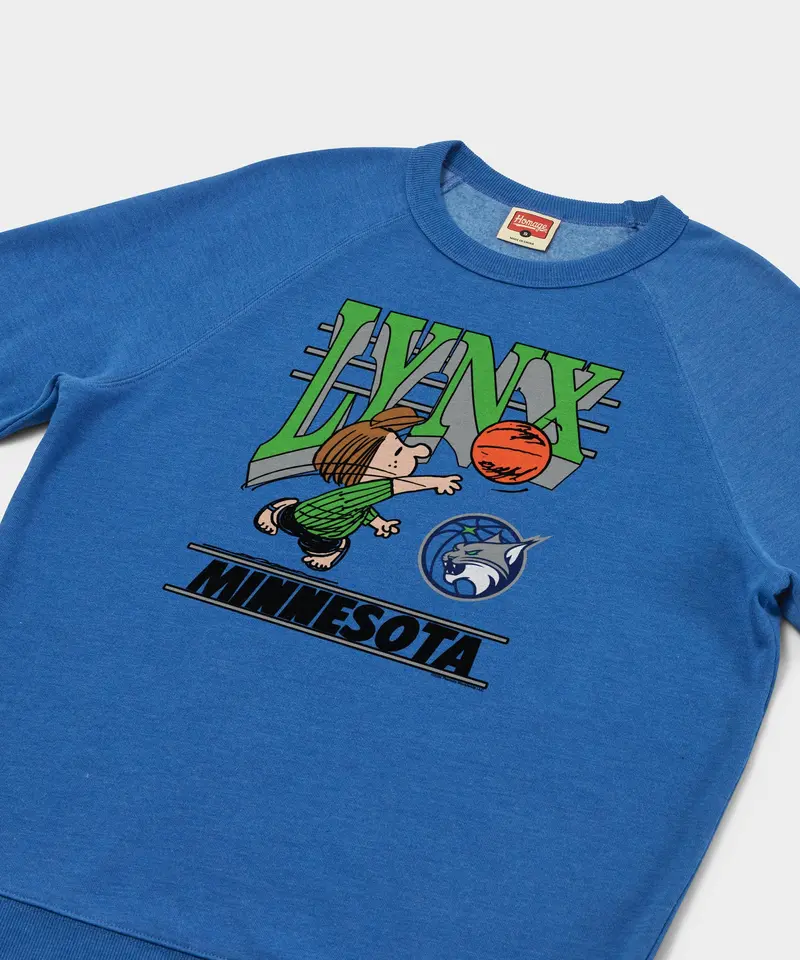 Peanuts Peppermint Patty X Minnesota Lynx Crewneck 2