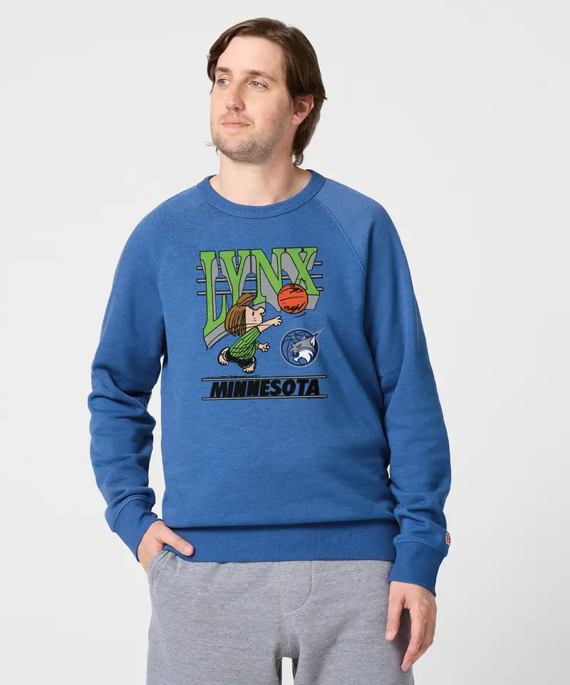 Peanuts Peppermint Patty X Minnesota Lynx Crewneck 3