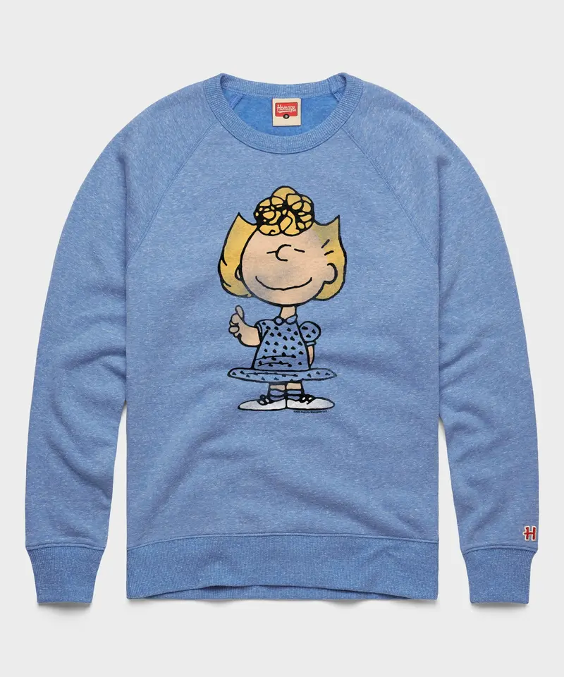 Peanuts Sally Character Crewneck 1