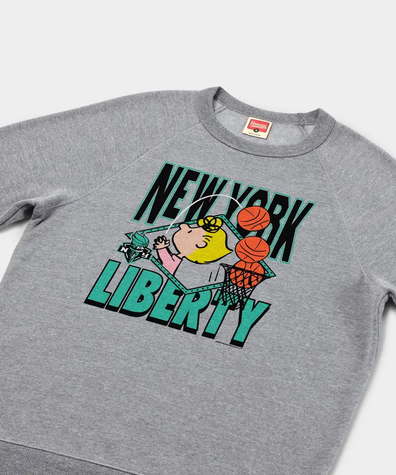 Peanuts Sally X New York Liberty Crewneck 2
