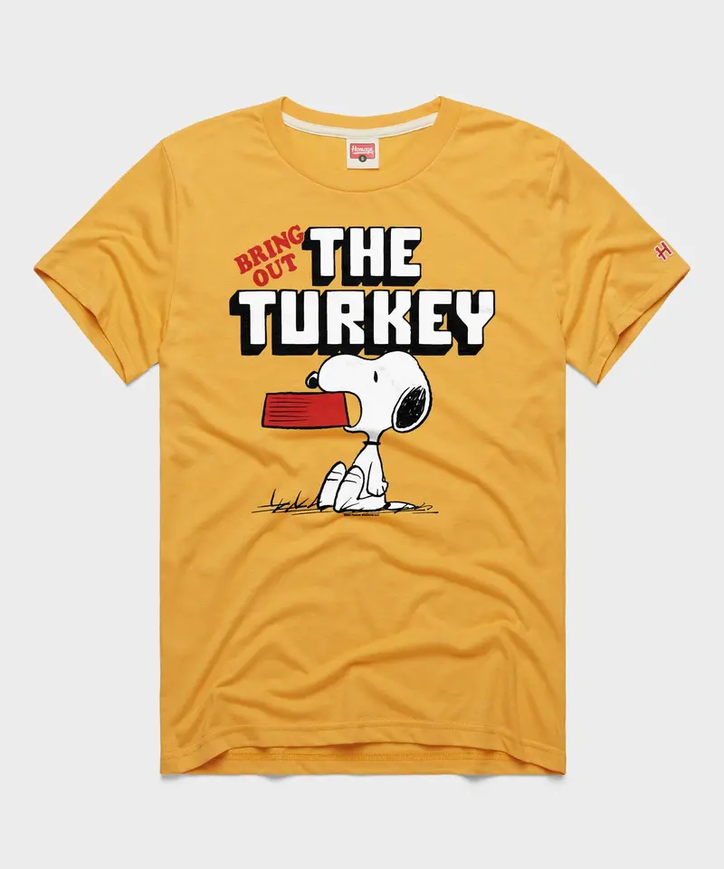 Peanuts Snoopy Bring Out The Turkey 1
