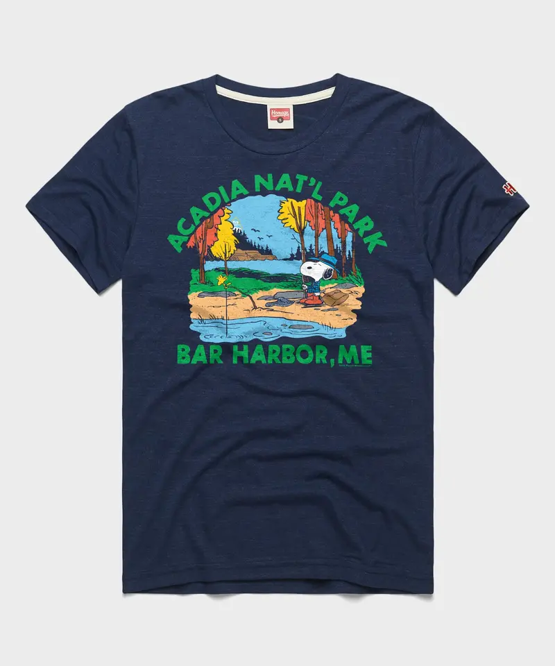 Peanuts Snoopy X Acadia National Park 1