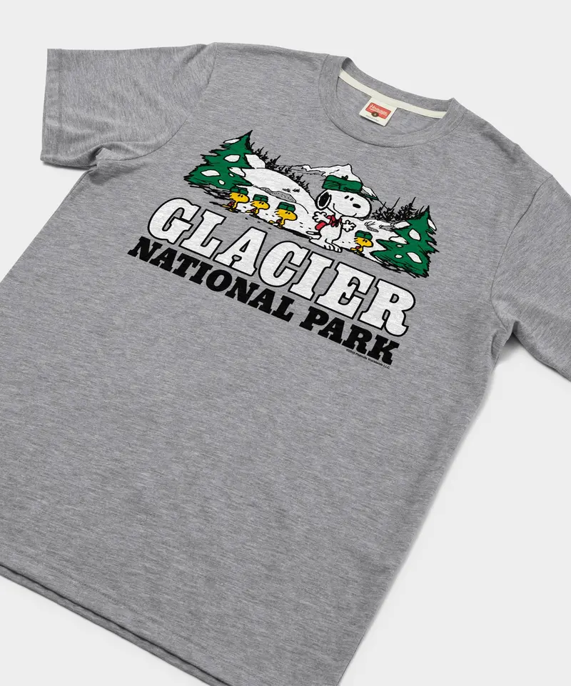 Peanuts Snoopy X Glacier National Park 2