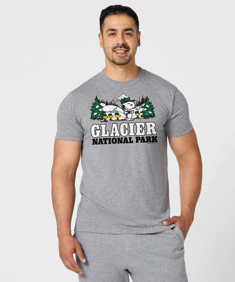 Peanuts Snoopy X Glacier National Park 3
