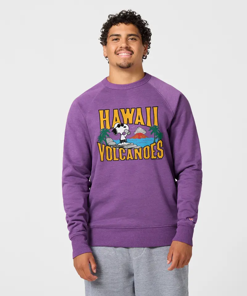 Peanuts Snoopy X Hawaii Volcanoes National Park Crewneck 3