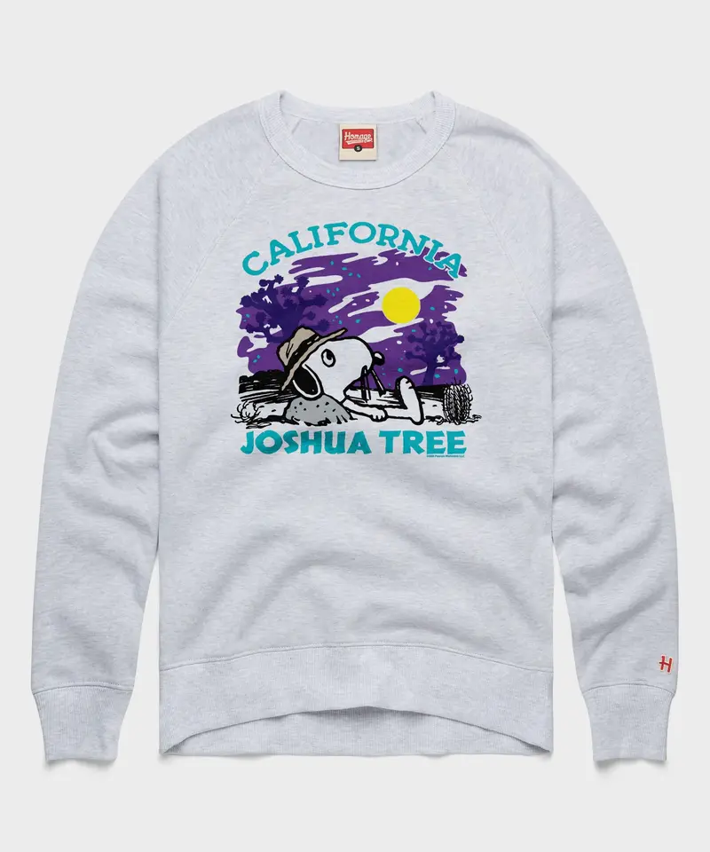 Peanuts Snoopy X Joshua Tree National Park Crewneck 1