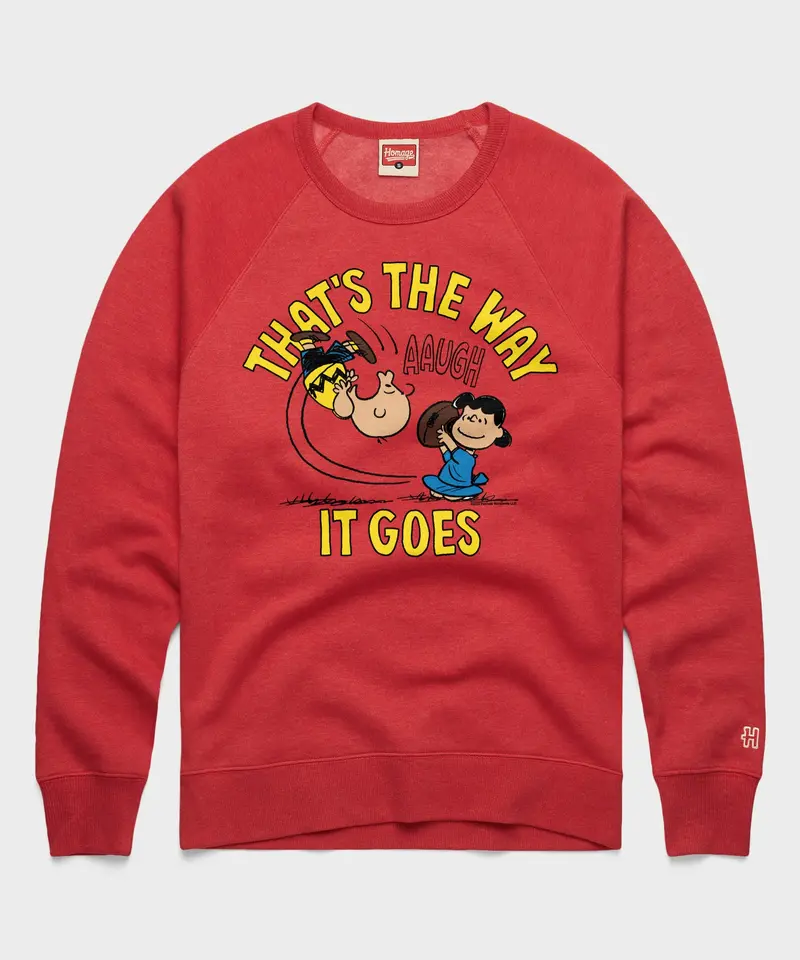 Peanuts That's The Way It Goes Crewneck 1