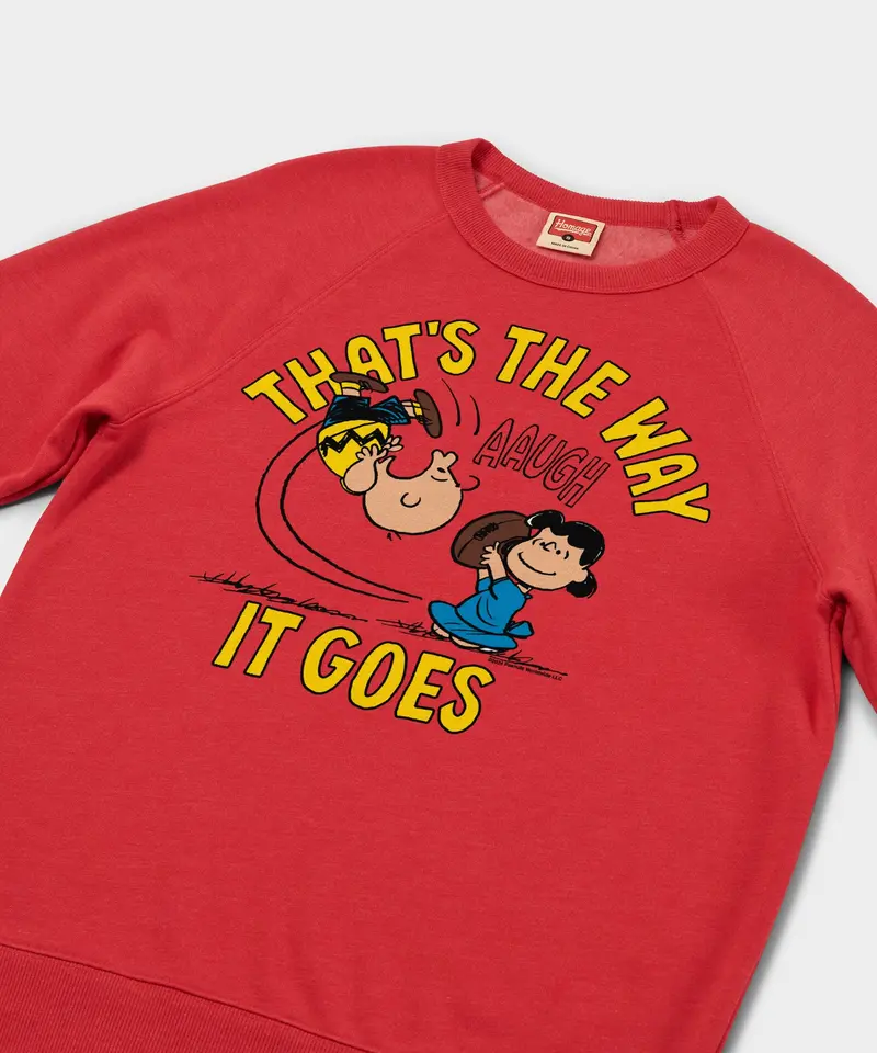 Peanuts That's The Way It Goes Crewneck 2
