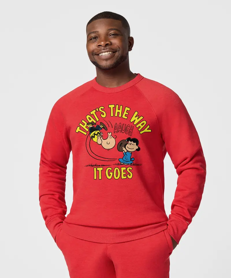 Peanuts That's The Way It Goes Crewneck 3