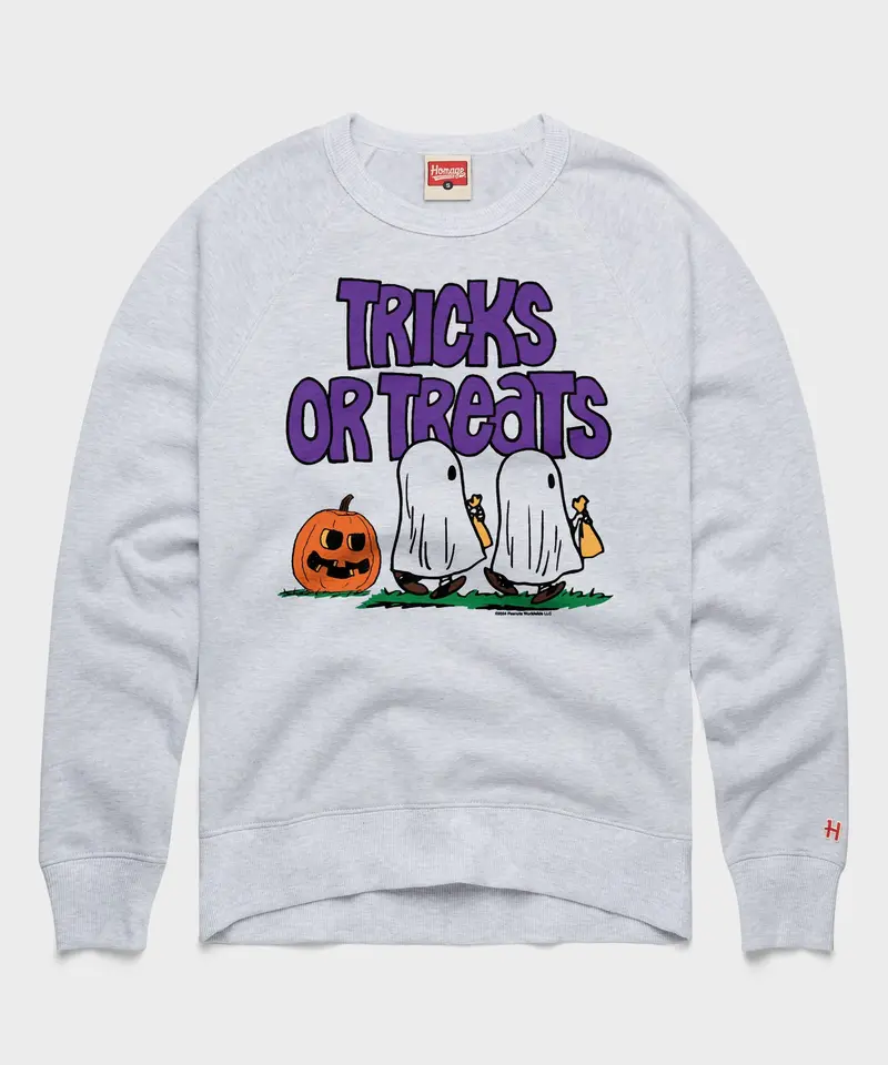 Peanuts Tricks Or Treats Crewneck 1