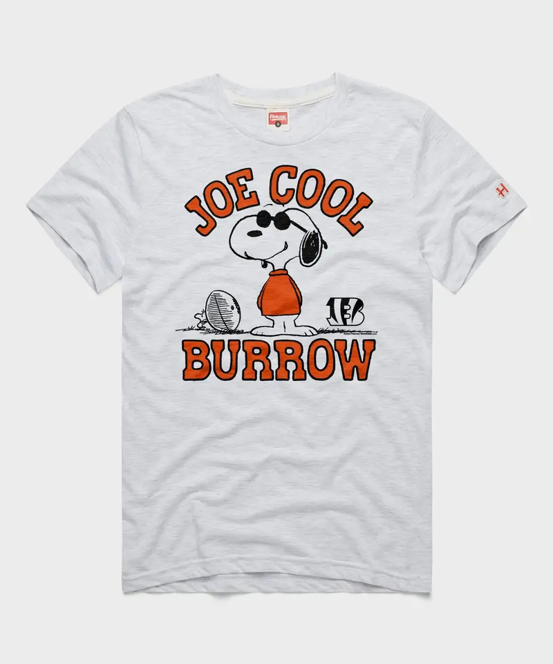 Peanuts X Bengals Joe Cool Burrow 1