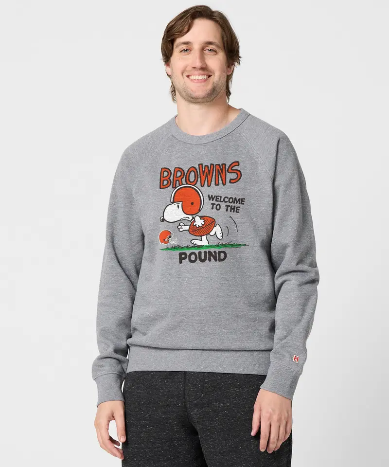Peanuts X Cleveland Browns Welcome To The Pound Crewneck 3