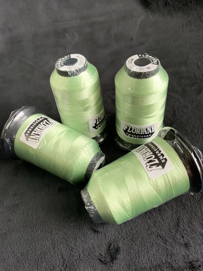 Pf0251 Floriani Embroidery Thread - Pale Green 1,000 Meters 1