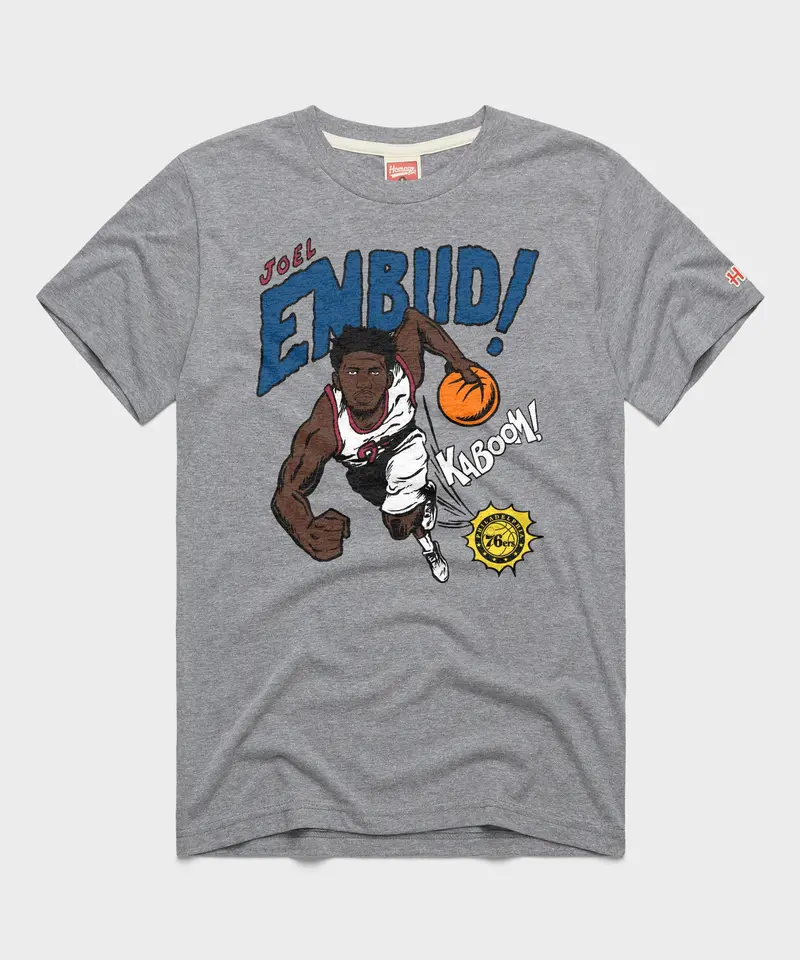 Philadelphia 76Ers Comic Book Joel Embiid 1
