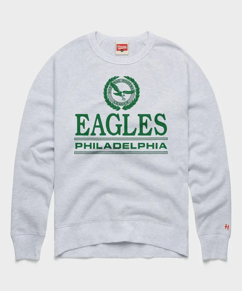 Philadelphia Eagles Crest Crewneck 1