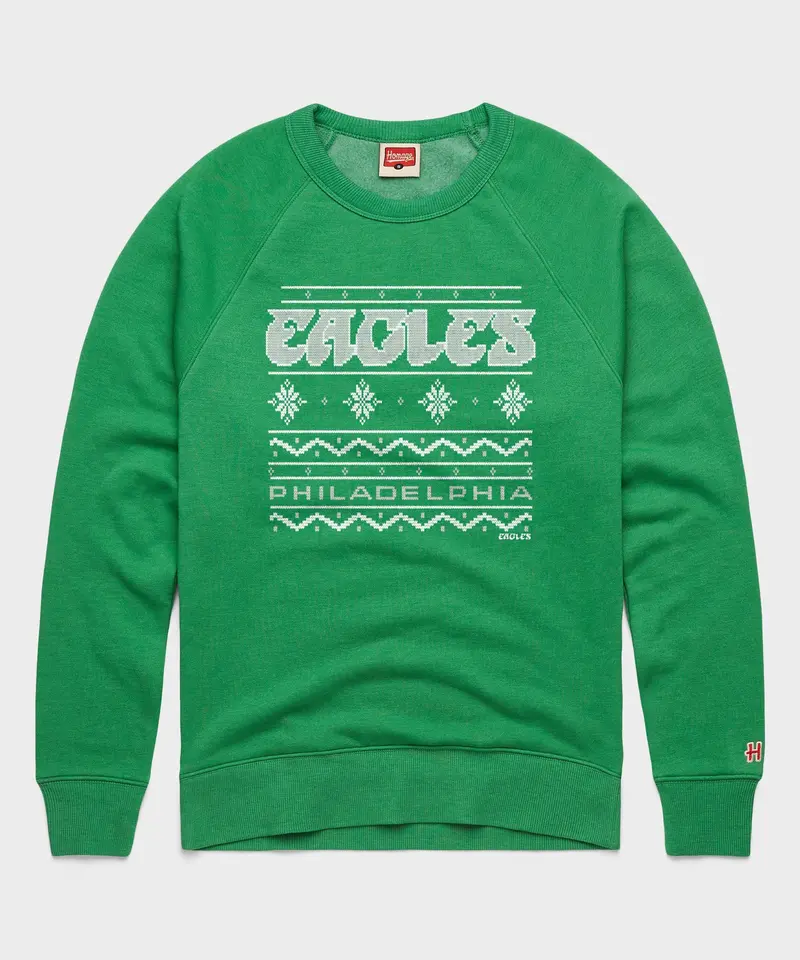 Philadelphia Eagles Holiday Crewneck 1