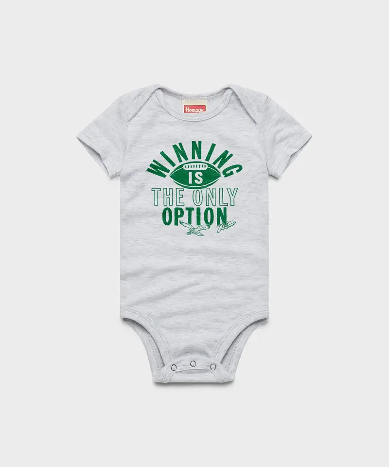 Philadelphia Eagles Jalen Hurts Winning Is The Only Option Baby One Piece 1