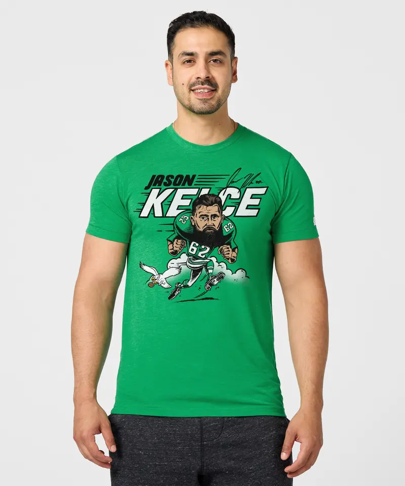 Philadelphia Eagles Jason Kelce Signature 3