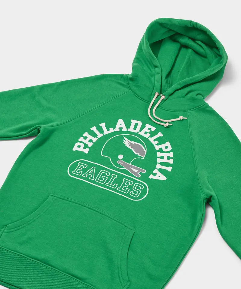 Philadelphia Eagles Throwback Helmet Hoodie 2