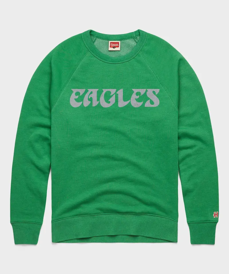 Philadelphia Eagles Wordmark '73 Crewneck 1