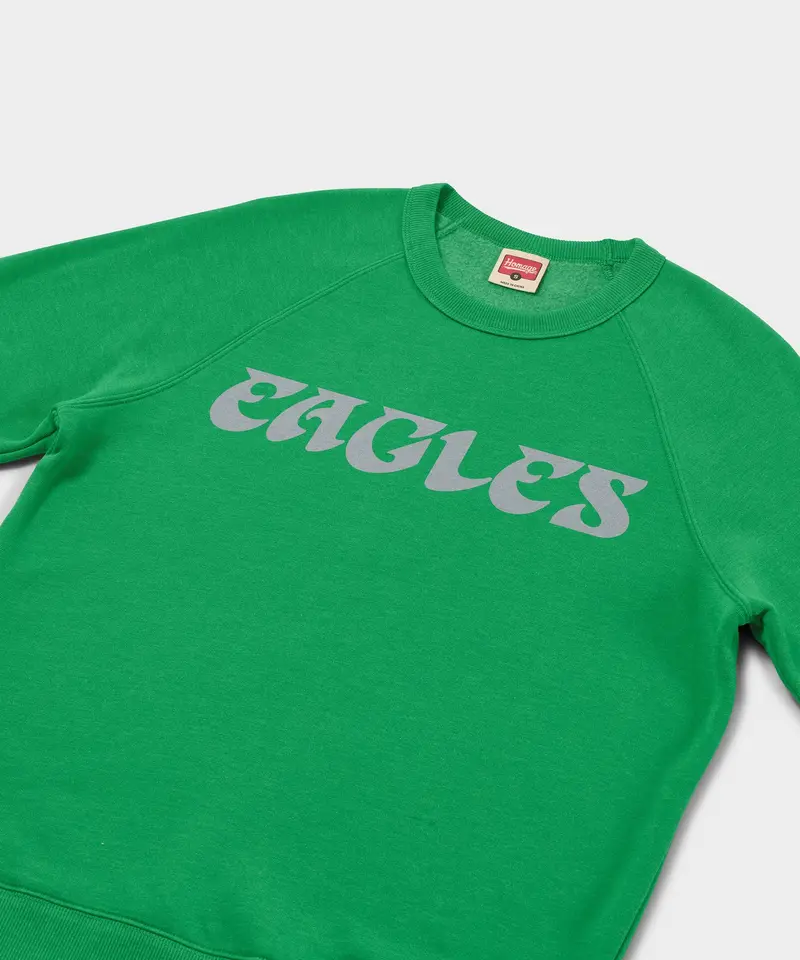 Philadelphia Eagles Wordmark '73 Crewneck 2