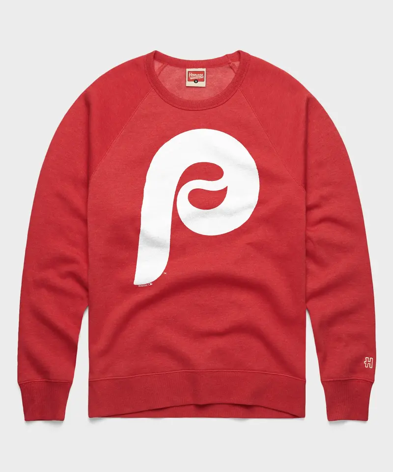 Philadelphia Phillies Cap Logo '70 Crewneck 1