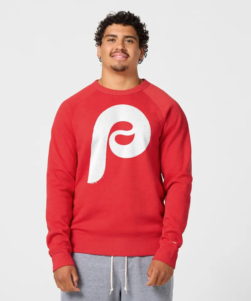Philadelphia Phillies Cap Logo '70 Crewneck 3
