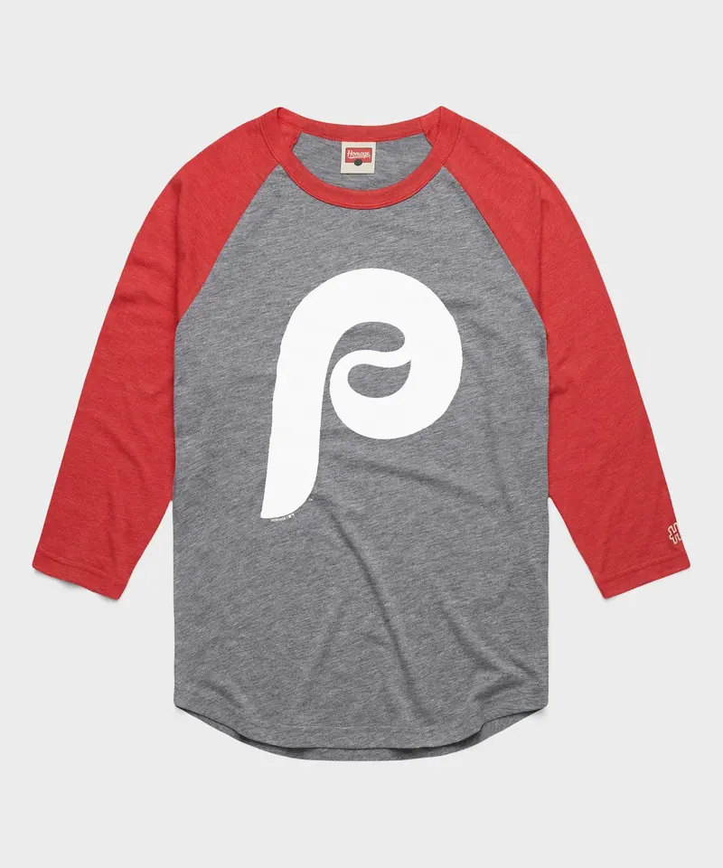 Philadelphia Phillies Cap Logo '70 Raglan 1
