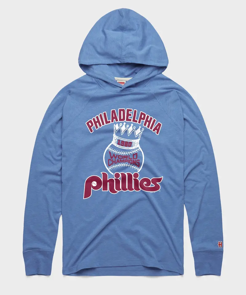 Philadelphia Phillies World Champions 1980 Lightweight Hoodie 1