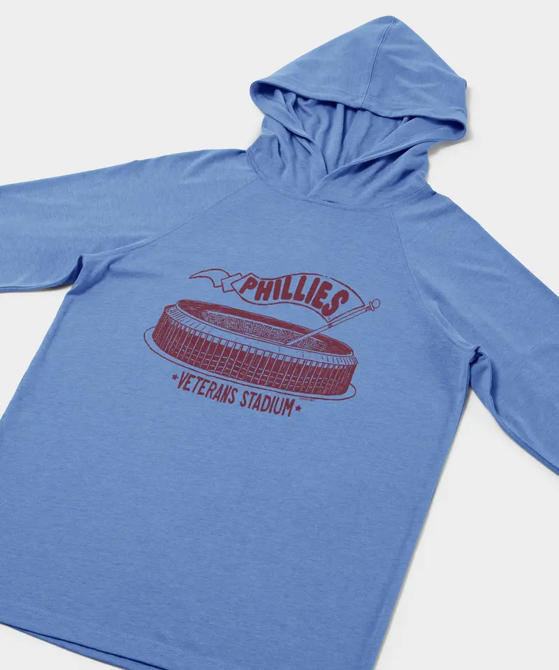 Phillies Veterans Stadium Lightweight Hoodie 2