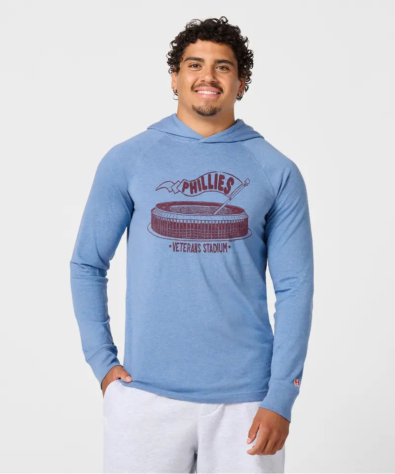 Phillies Veterans Stadium Lightweight Hoodie 3