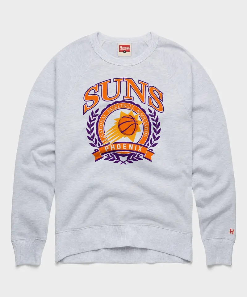 Phoenix Suns Crest Crewneck 1