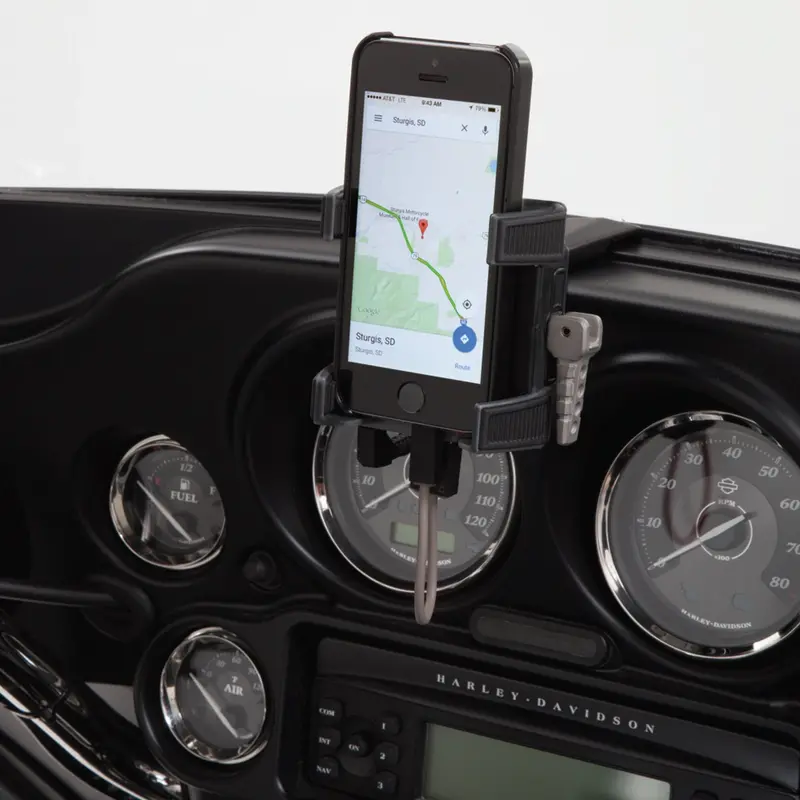 Phone Holder Standard Or Premium With Fairing Mount 1