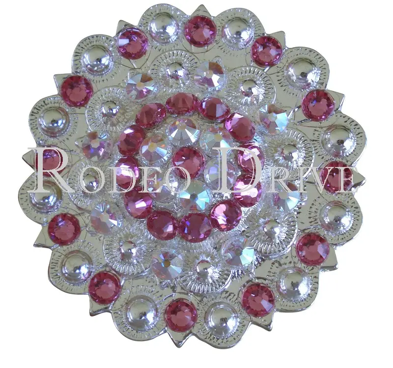 Pink & Ab Bright Silver Berry Jacket European Crystal 1