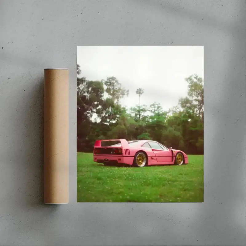 Pink Ferrari F40 3
