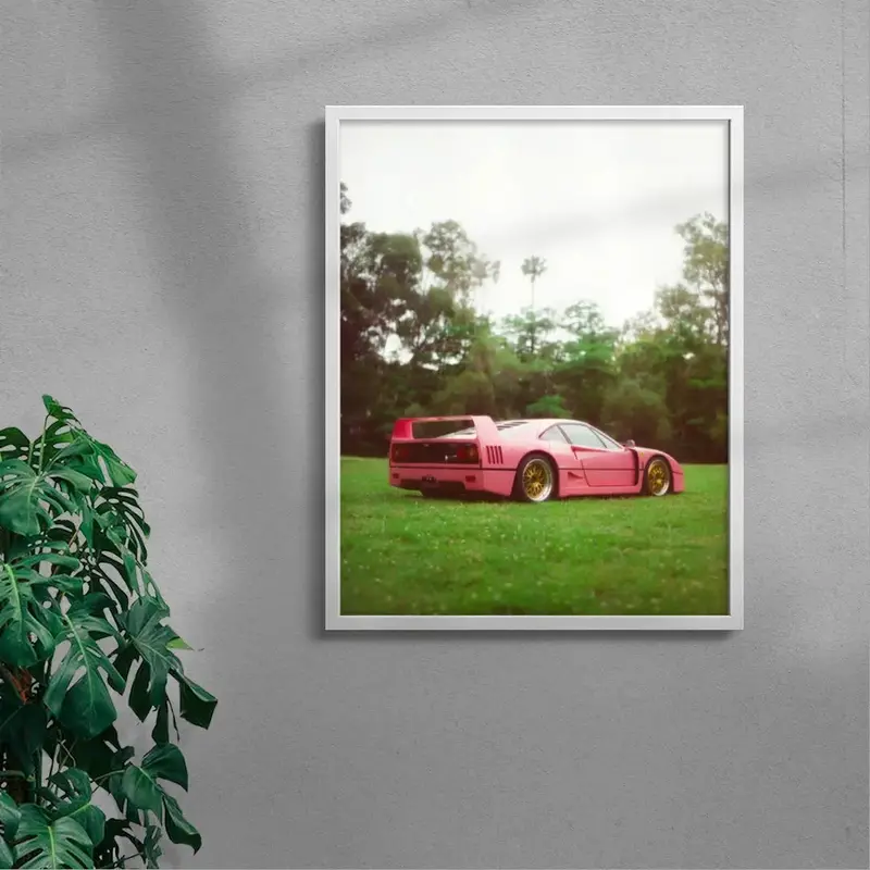 Pink Ferrari F40 5