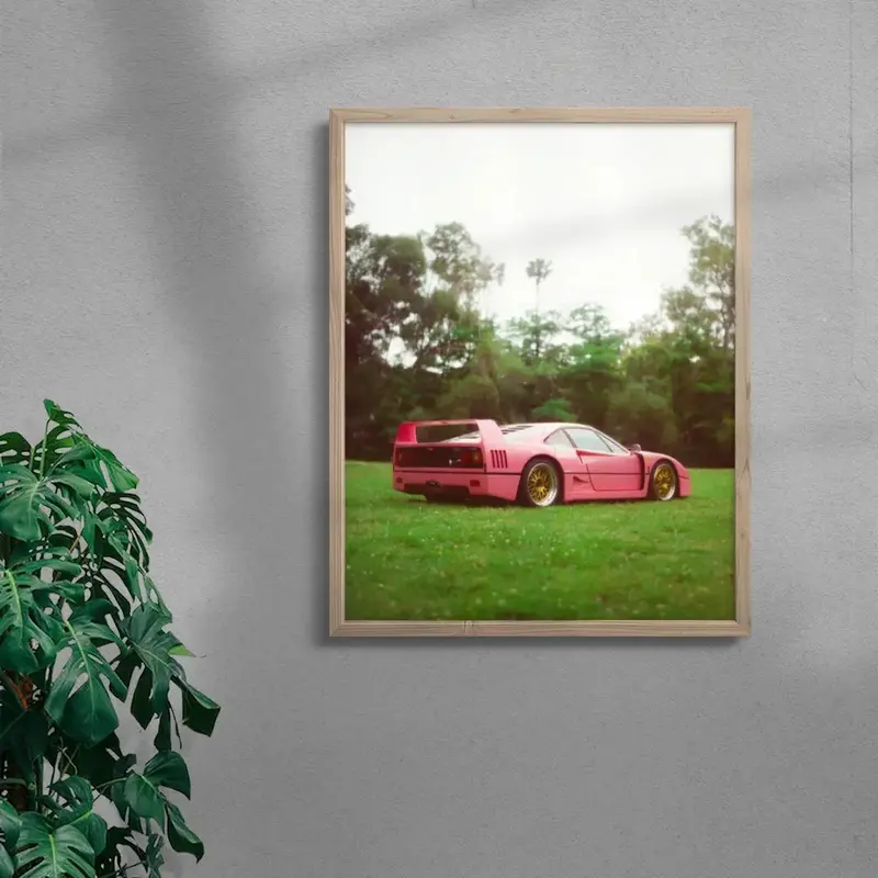 Pink Ferrari F40 6