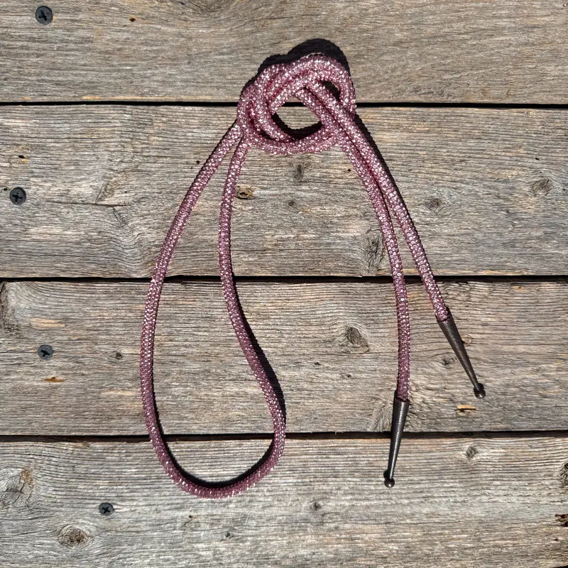 Pink Rhinestone Western Bolo Tie #Bt101 1