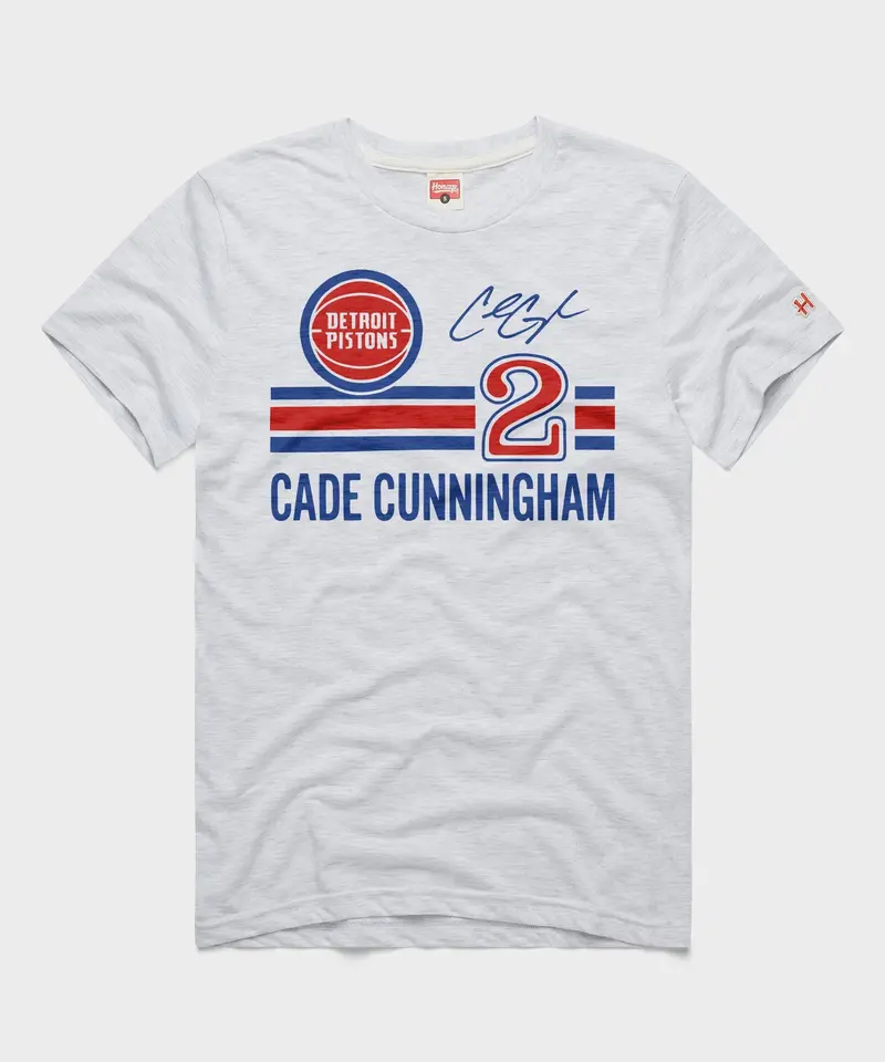 Pistons Cade Cunningham Signature Jersey 1