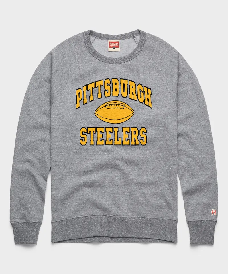 Pittsburgh Steelers Gridiron Crewneck 1